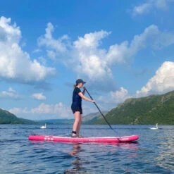 AQUAPLANET Kit De Planche à Pagaie Gonflable Pour Kayak - Rockit, Rose -Aventure Aquatique Soldes aquaplanet kit de planche a pagaie gonflable pour kayak rockit rose 4