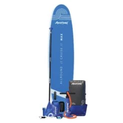 AQUAPLANET Kit Paddle Gonflable - Max Bleu 8 AQUAPLANET Kit Paddle Gonflable - Max Bleu -Aventure Aquatique Soldes aquaplanet kit paddle gonflable max bleu 2