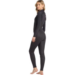 Billabong Combinaison De Surf 4/3mm Zip Dos - Noir - Launch - Femme 9 Billabong Combinaison De Surf 4/3mm Zip Dos - Noir - Launch - Femme -Aventure Aquatique Soldes combinaison de surf 43mm zip dos noir launch femme 2