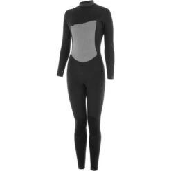 Combinaison De Surf Furno Warmth 4/3mm GBS - Zip Poitrine - Noir - Femmes -Aventure Aquatique Soldes combinaison de surf furno warmth 43mm gbs zip poitrine noir femmes 2