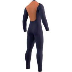 Mystic Combinaison De Surf Star 5/3mm- Zip Au Dos Bleu - Hommes -Aventure Aquatique Soldes combinaison de surf star 53mm zip au dos bleu hommes 3