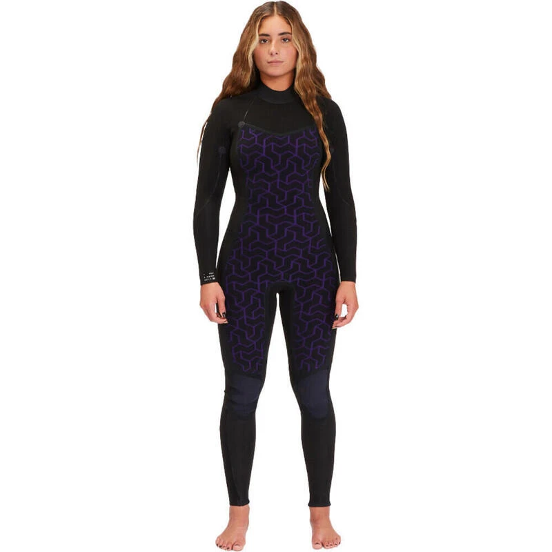 Billabong Combinaison De Surf Synergy 5/4mm - Zip Au Dos - Noir Femmes 6 Billabong Combinaison De Surf Synergy 5/4mm - Zip Au Dos - Noir Femmes – Image 4
