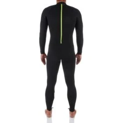 Combinaison SURF 100 Néoprène 4/3 Mm Homme Noire -Aventure Aquatique Soldes combinaison surf 100 neoprene 43 mm homme noire 4