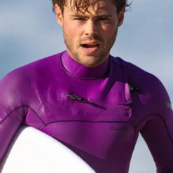 Combinaison Surf Néoprène 4/3 Mm Homme - 900 Fuchsia -Aventure Aquatique Soldes combinaison surf neoprene 43 mm homme 900 fuchsia 2