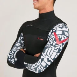Combinaison Surf Néoprène 4/3 Mm Homme - 900 Team Rider Noir 15 Combinaison Surf Néoprène 4/3 Mm Homme - 900 Team Rider Noir -Aventure Aquatique Soldes combinaison surf neoprene 43 mm homme 900 team rider noir 3