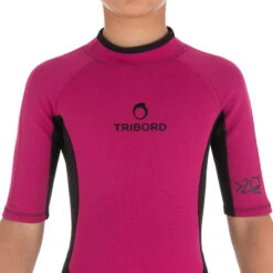 Tribord Combinaison Surf Shorty 100 Néoprène Enfant Violet -Aventure Aquatique Soldes combinaison surf shorty 100 neoprene enfant violet 6