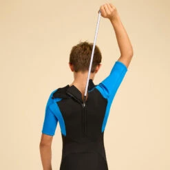 COMBINAISON SURF SHORTY 500 NEOPRENE 1.5MM GARCON BLEUE NOIRE 17 COMBINAISON SURF SHORTY 500 NEOPRENE 1.5MM GARCON BLEUE NOIRE -Aventure Aquatique Soldes combinaison surf shorty 500 neoprene 15mm garcon bleue noire 5