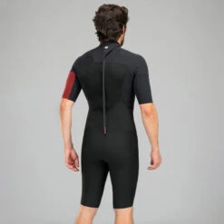 Combinaison Surf Shorty 500 Stretch Néoprène 1,5 Mm Homme Bdx -Aventure Aquatique Soldes combinaison surf shorty 500 stretch neoprene 15 mm homme bdx 3