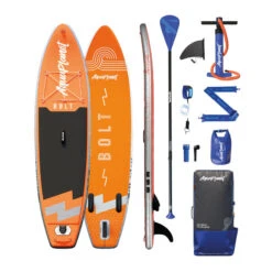 Ensemble De Planche à Pagaie Gonflable Aquaplanet BOLT 9'4" - Corail