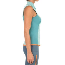 GILET NÉOPRÈNE KAYAK ET STAND UP PADDLE 500 FEMME 2 MM VERT -Aventure Aquatique Soldes gilet neoprene kayak et stand up paddle 500 femme 2 mm vert 5