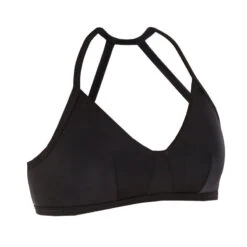 Haut De Maillot De Bain BRASSIERE CARO NOIRE Avec Dos Structuré Et Réglable -Aventure Aquatique Soldes haut de maillot de bain brassiere caro noire avec dos structure et reglable 2