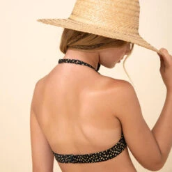 HAUT DE MAILLOT DE BAIN FOULARD FILLE 100 NOIR -Aventure Aquatique Soldes haut de maillot de bain foulard fille 100 noir 6