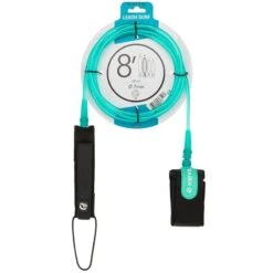 Leash Surf 8' (240 Cm) Diamètre 7 Mm Vert -Aventure Aquatique Soldes leash surf 8 240 cm diametre 7 mm vert 5