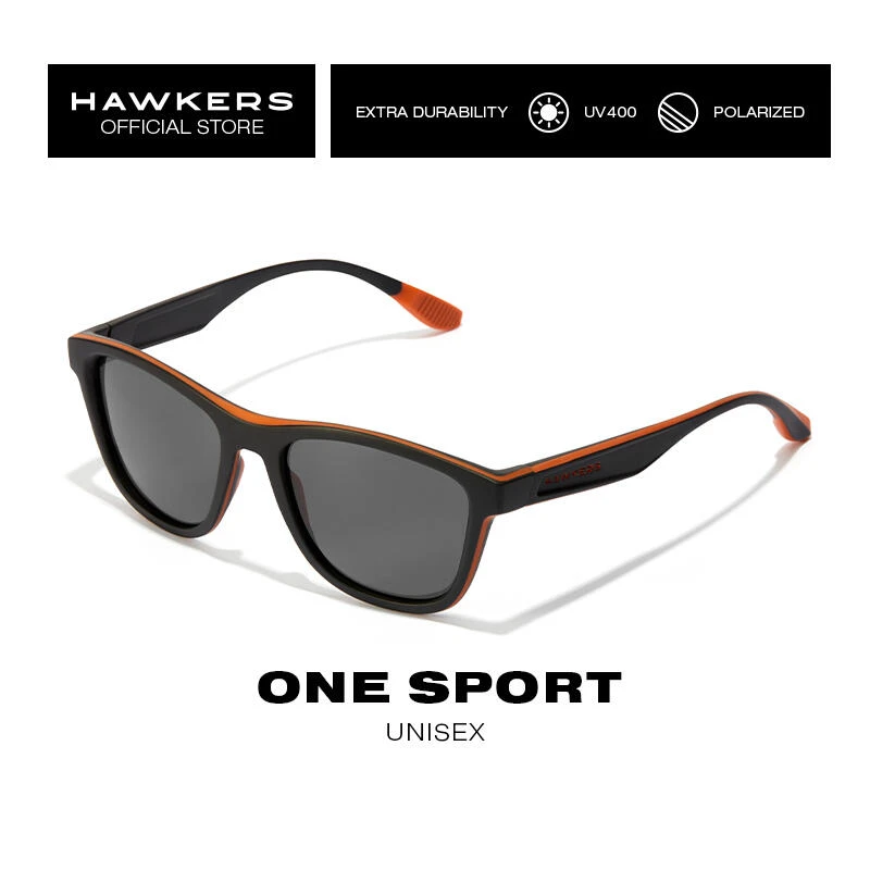 HAWKERS Lunettes De Soleil Pour Homme Et Femme POLARIZED ONE SPORT Orange 9 HAWKERS Lunettes De Soleil Pour Homme Et Femme POLARIZED ONE SPORT Orange – Image 7