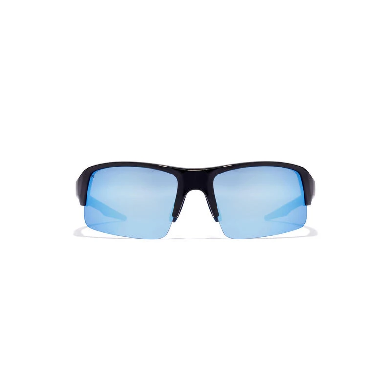 HAWKERS Lunettes De Soleil Pour Hommes Et Femmes NOIR BLEU CHROME - BAT 4 HAWKERS Lunettes De Soleil Pour Hommes Et Femmes NOIR BLEU CHROME - BAT – Image 2