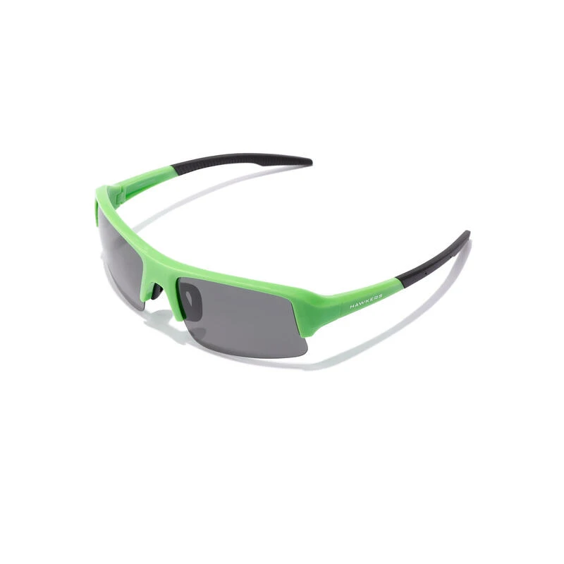 HAWKERS Lunettes De Soleil Pour Hommes Et Femmes POLARISÉ VERT FLUO FONCÉ - BAT 3 HAWKERS Lunettes De Soleil Pour Hommes Et Femmes POLARISÉ VERT FLUO FONCÉ - BAT