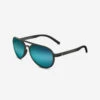 Quechua Lunettes De Soleil Randonnée - MH120A - Adulte - Catégorie 3 Bleues -Aventure Aquatique Soldes lunettes de soleil randonnee mh120a adulte categorie 3 bleues
