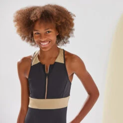 MAILLOT DE BAIN 1 PIECE CALYSTA FILLE 900 NOIR OR 9 MAILLOT DE BAIN 1 PIECE CALYSTA FILLE 900 NOIR OR -Aventure Aquatique Soldes maillot de bain 1 piece calysta fille 900 noir or 2