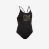 MAILLOT DE BAIN 1 PIECE FILLE 100 NOIR -Aventure Aquatique Soldes maillot de bain 1 piece fille 100 noir