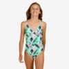 MAILLOT DE BAIN 1 PIECE TRIANGLE FILLE 500 VERT -Aventure Aquatique Soldes maillot de bain 1 piece triangle fille 500 vert