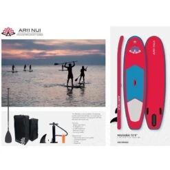 Planche De Stand Up Paddle Gonflable Mahana 10'0" Red 7 Planche De Stand Up Paddle Gonflable Mahana 10'0" Red -Aventure Aquatique Soldes planche de stand up paddle gonflable mahana 100 red 2