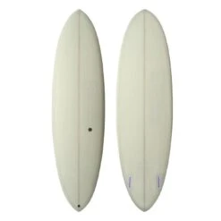Planche De Surf BEAVER Mid Length Twin Pin Pastel Beige 6'10"