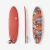 Planche De Surf Mousse 7' - 500 Orange -Aventure Aquatique Soldes planche de surf mousse 7 500 orange