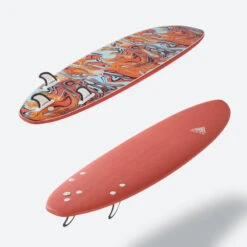 Planche De Surf Mousse 7' - 500 Orange 14 Planche De Surf Mousse 7' - 500 Orange -Aventure Aquatique Soldes planche de surf mousse 7 500 orange 2