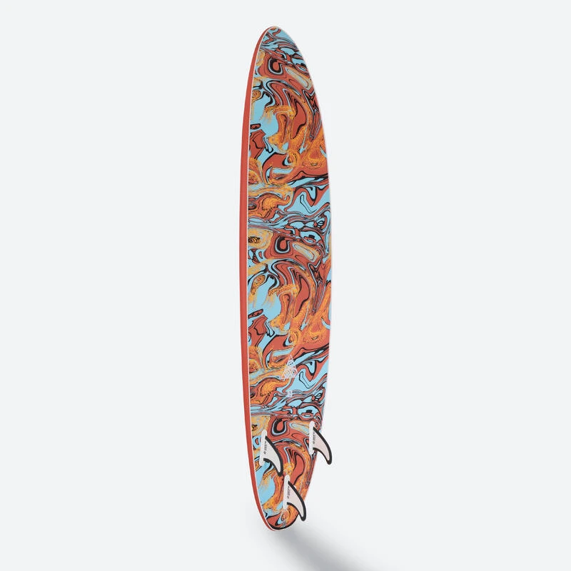 Planche De Surf Mousse 7' - 500 Orange 6 Planche De Surf Mousse 7' - 500 Orange – Image 4