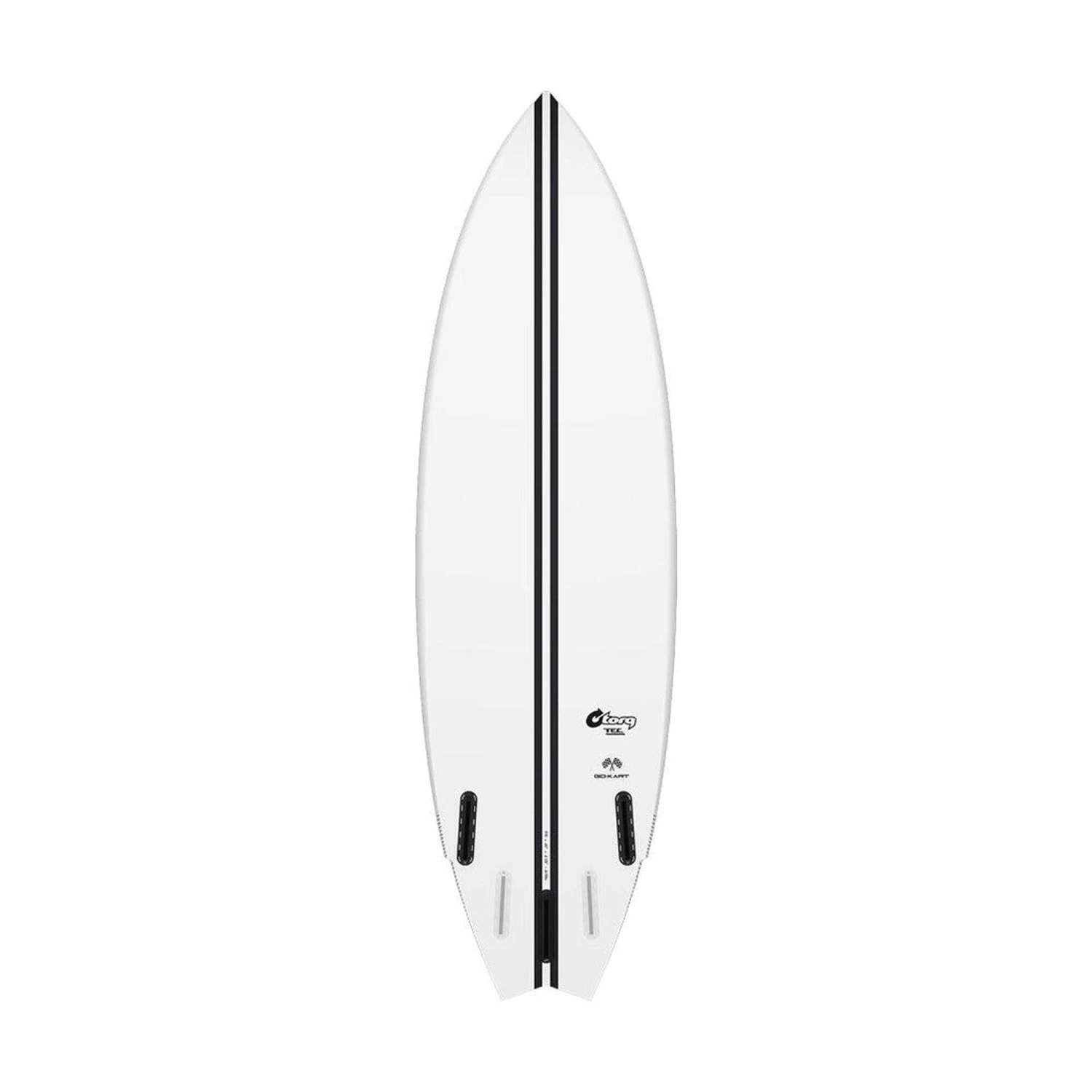 Torq Planche De Surf TEC Gokart White 6'0" 4 Torq Planche De Surf TEC Gokart White 6'0" – Image 2