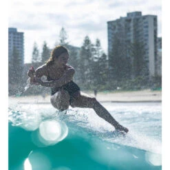 Planche Surf Longboard AQSS Vintage Log Teal 9'0 -Aventure Aquatique Soldes planche surf longboard aqss vintage log teal 90 2