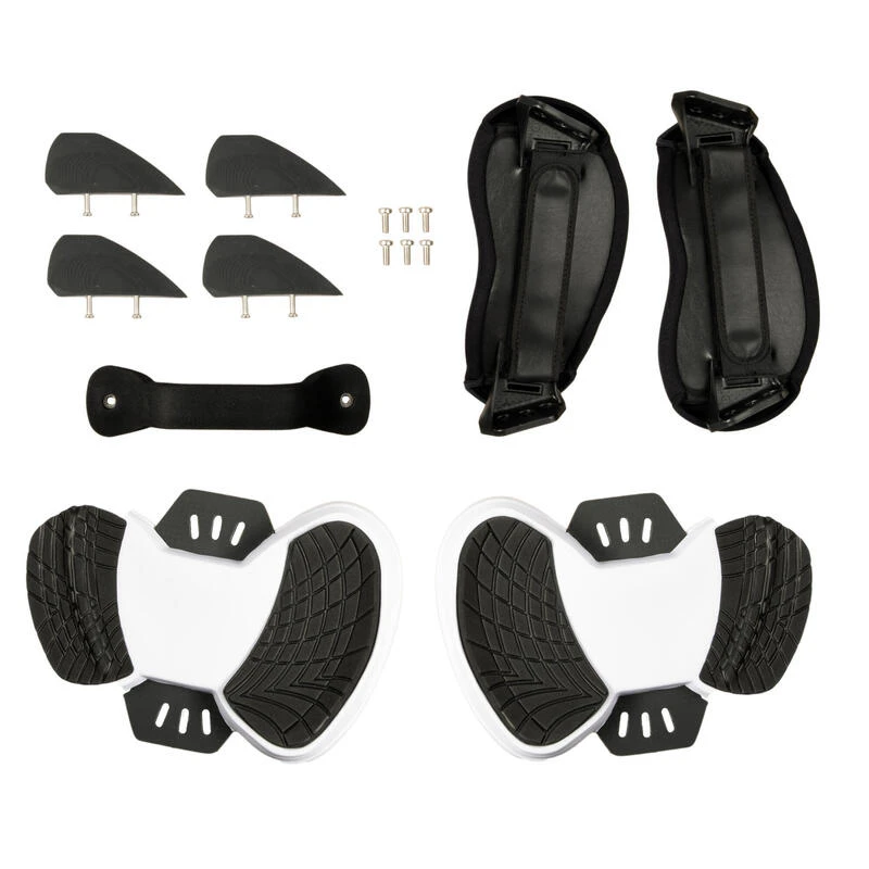 Planche Twintip Carbone De Kitesurf 154 X 46 Cm (pads Et Straps Inclus) - TT500 6 Planche Twintip Carbone De Kitesurf 154 X 46 Cm (pads Et Straps Inclus) - TT500 – Image 4