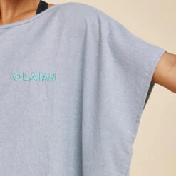 Poncho Surf Adulte - 100 Gris Chiné -Aventure Aquatique Soldes poncho surf adulte 100 gris chine 5