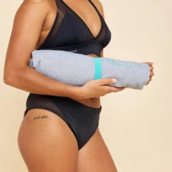 Poncho Surf Adulte - 100 Gris Chiné -Aventure Aquatique Soldes poncho surf adulte 100 gris chine 6