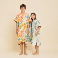 Poncho Surf Enfant 135 à 160 Cm - 550 Jungle 21 Poncho Surf Enfant 135 à 160 Cm - 550 Jungle -Aventure Aquatique Soldes poncho surf enfant 135 a 160 cm 550 jungle 9