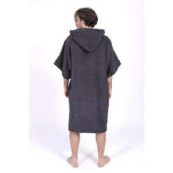 Poncho Surf Gris | Taille Unique | 100% Coton | Unisexe | Avec Manches -Aventure Aquatique Soldes poncho surf gris taille unique 100 coton unisexe avec manches 2