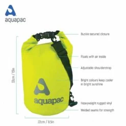Aquapac Sac étanche 15L Heavyweight Avec Bandoulière Vert Acide 9 Aquapac Sac étanche 15L Heavyweight Avec Bandoulière Vert Acide -Aventure Aquatique Soldes sac etanche 15l heavyweight avec bandouliere vert acide 2