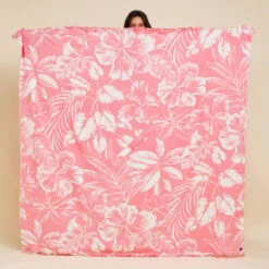 SERVIETTE PONCHO XXL Hawaian 190x190 Cm -Aventure Aquatique Soldes serviette poncho xxl hawaian 190x190 cm 3