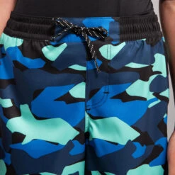 SHORT DE BAIN 500 BLEU CAMO 13 SHORT DE BAIN 500 BLEU CAMO -Aventure Aquatique Soldes short de bain 500 bleu camo 2