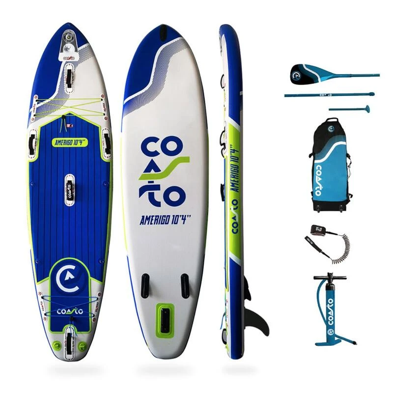Stand Up Paddle Gonflable AllRound Amerigo Dropstitch TTS 315x84x15cm 10'4x33x6" 3 Stand Up Paddle Gonflable AllRound Amerigo Dropstitch TTS 315x84x15cm 10'4x33x6"