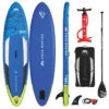 Aqua Marina Stand Up Paddle Gonflable – Beast 10'6" 15cm D'épaisseur Avec Pompe, Pagaie, -Aventure Aquatique Soldes stand up paddle gonflable beast 106 15cm depaisseur avec pompe pagaie