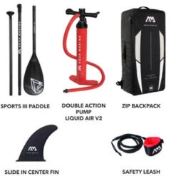 Aqua Marina Stand Up Paddle Gonflable – Beast 10'6" 15cm D'épaisseur Avec Pompe, Pagaie, -Aventure Aquatique Soldes stand up paddle gonflable beast 106 15cm depaisseur avec pompe pagaie 4