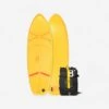 STAND UP PADDLE GONFLABLE DEBUTANT COMPACT S BLANC - JAUNE -Aventure Aquatique Soldes stand up paddle gonflable debutant compact s blanc jaune