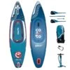 Stand Up Paddle/Kayak Gonflable Altai 11' - 1 Place 341x90x20 (11'x35''x8") -Aventure Aquatique Soldes stand up paddlekayak gonflable altai 11 1 place 341x90x20 11x35x8