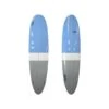 STORM Surfboard - Longboard - 7'4 - Beluga - Round Tail - Blue / Grey -Aventure Aquatique Soldes storm surfboard longboard 74 beluga round tail blue grey