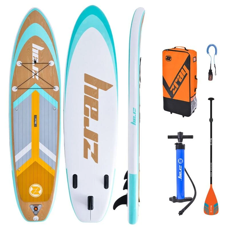 Zray SUP Gonflable Grain 10'8" Dropstitch 325x84x15 Cm (10'8x33"x6") - Option Kayak 3 Zray SUP Gonflable Grain 10'8" Dropstitch 325x84x15 Cm (10'8x33"x6") - Option Kayak