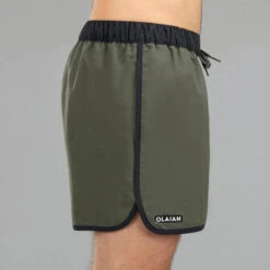 Surf Boardshort Court 100 MOMO KAKI -Aventure Aquatique Soldes surf boardshort court 100 momo kaki 2