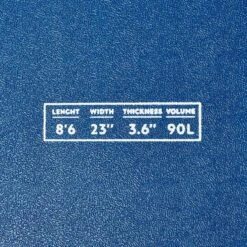 SURF MOUSSE 500 8'6". Livrée Avec 1 Leash Et 3 Ailerons. 20 SURF MOUSSE 500 8'6". Livrée Avec 1 Leash Et 3 Ailerons. -Aventure Aquatique Soldes surf mousse 500 86 livree avec 1 leash et 3 ailerons 8