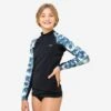 Top Solaire Fille Manche Longue Noir Presana -Aventure Aquatique Soldes top solaire fille manche longue noir presana