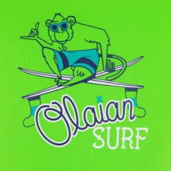 Water Tee Shirt Anti UV Surf Enfant Vert Imprimé -Aventure Aquatique Soldes water tee shirt anti uv surf enfant vert imprime 2